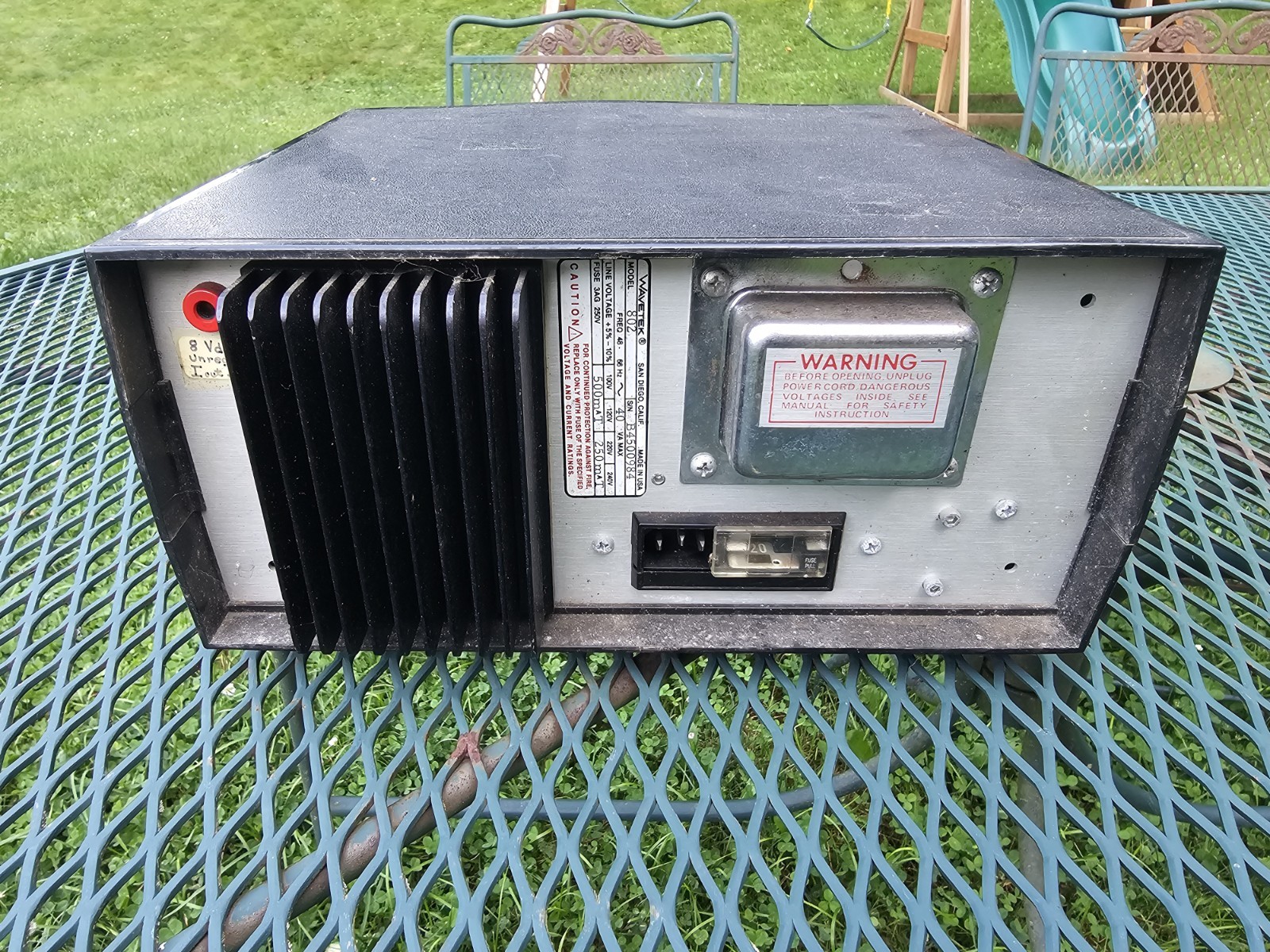 Wavetek Model 802 50 MHz Pulse Generator – Untested