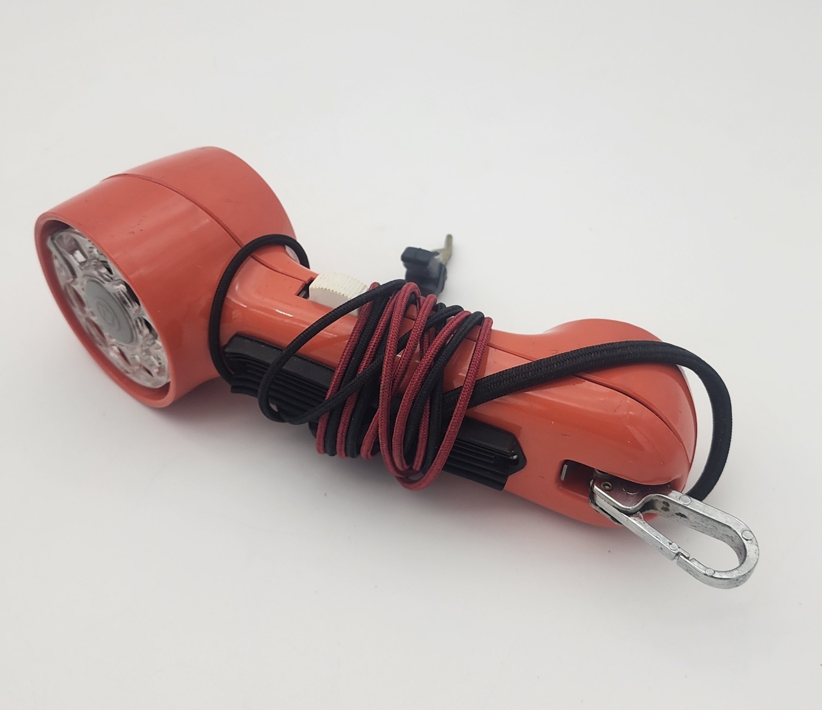Vintage Lineman Western Electric Telephone Phone Test Bell Systems Tester Orange