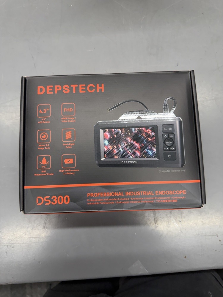 Depstech DS300 4.3 Inch LCD Screen Professional Industrial Endoscope OPEN BOX