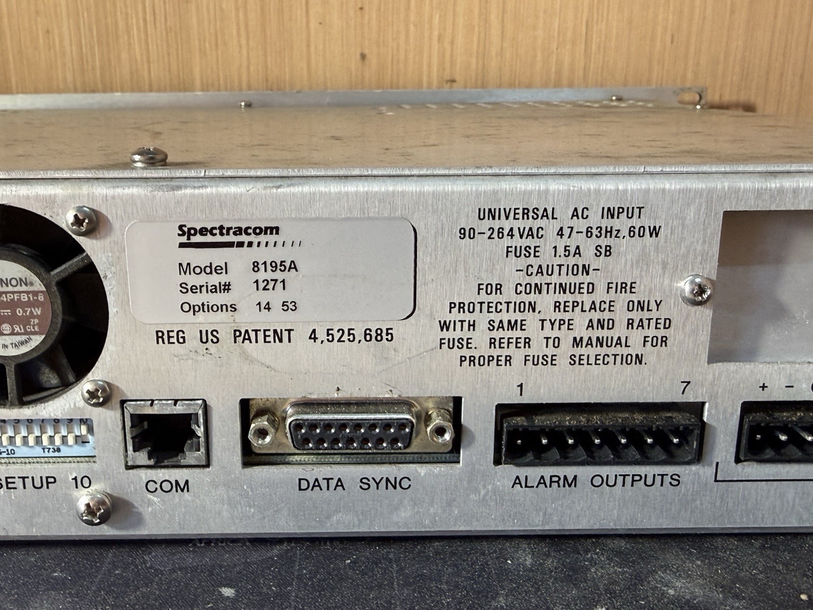 Spectracom 8195A – GPS Ageless Master Oscillator (Options 14 53)