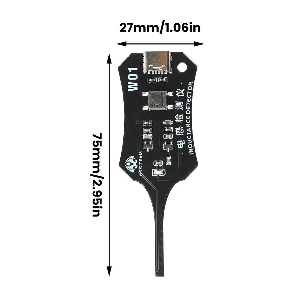 Universal Inductance Tester W01 Inductor Detectors With Compactly Construction