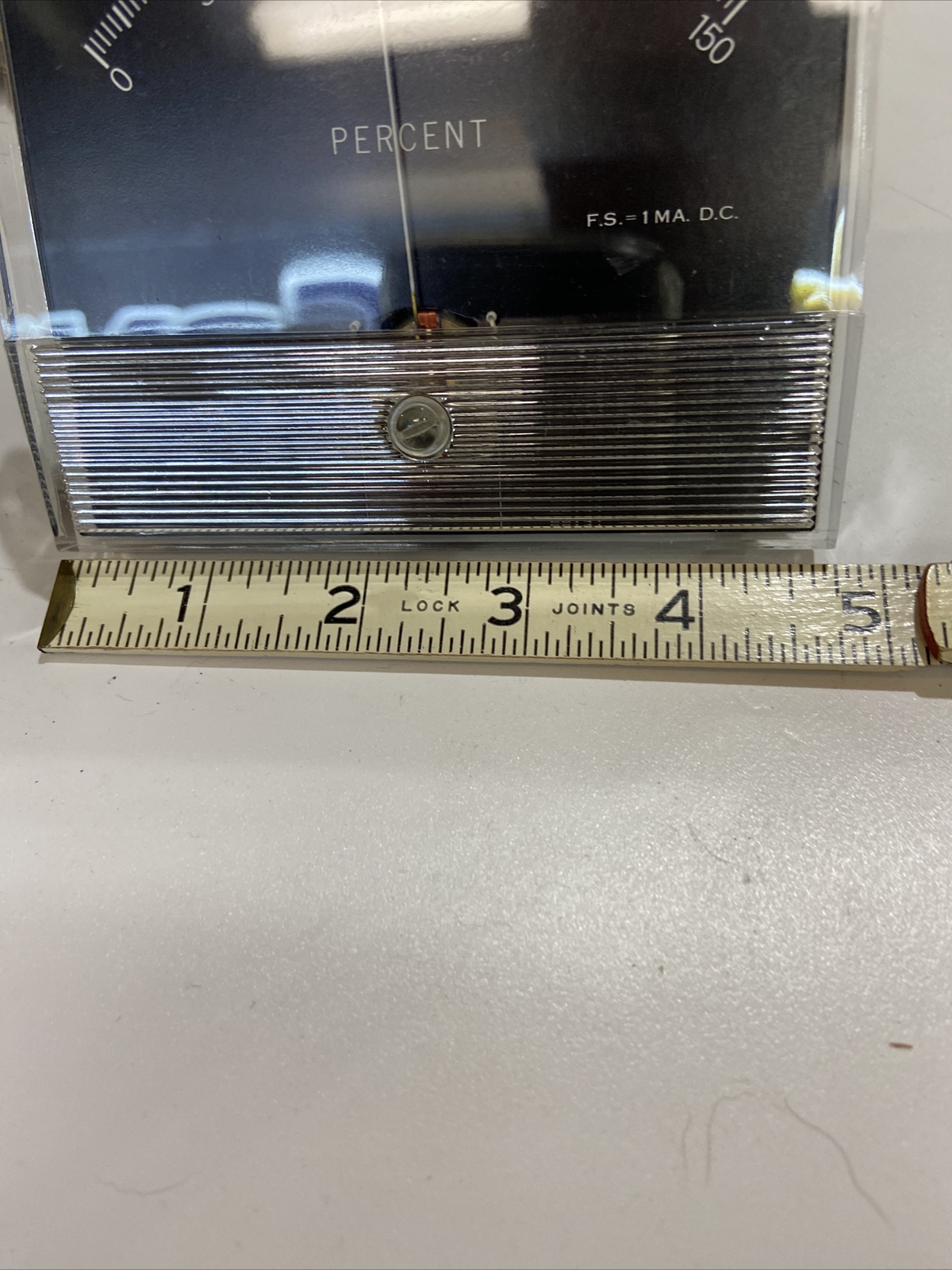 0-150 Percent Power Analog Panel Meter Model 55141 Unbranded #S
