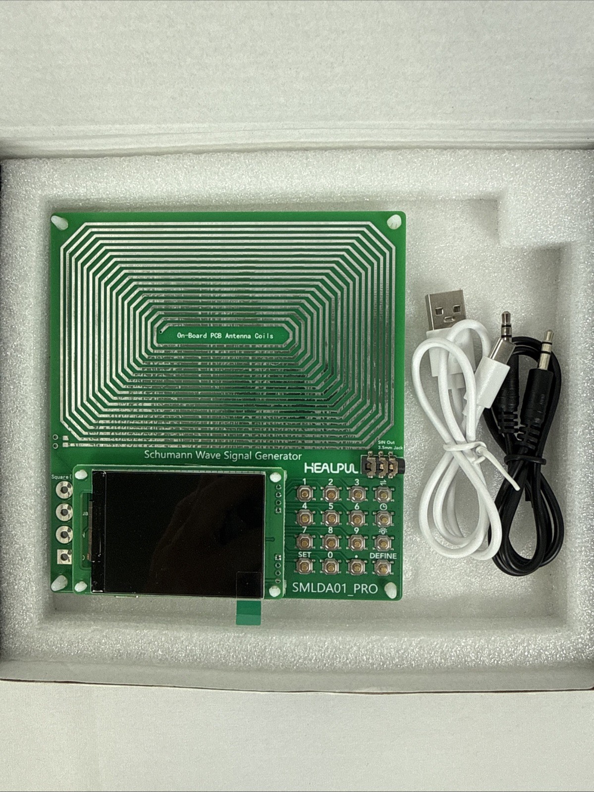7.83Hz Schumann Wave Resonance Generator Ultra-Low Frequency Pulse USB TESTED