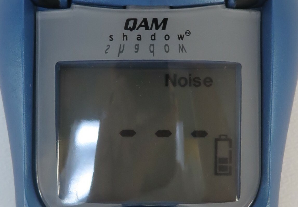 Comsonics QAM Shadow Model 101700-DF Dual Frequency Leakage Detector w/ Holster