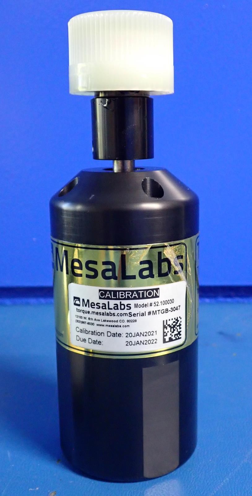MESALABS THE GOLD BOTTLE 12 in/lb Twist Cap Torque Verifier 52.100030