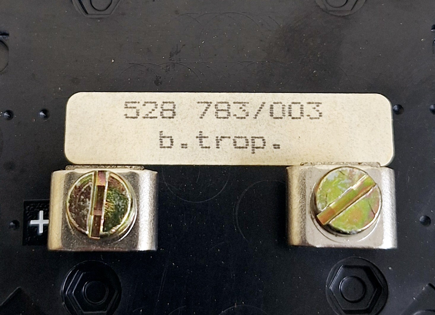 Siemens 528 783/003 Meter Measuring Device 0-120C 1mA