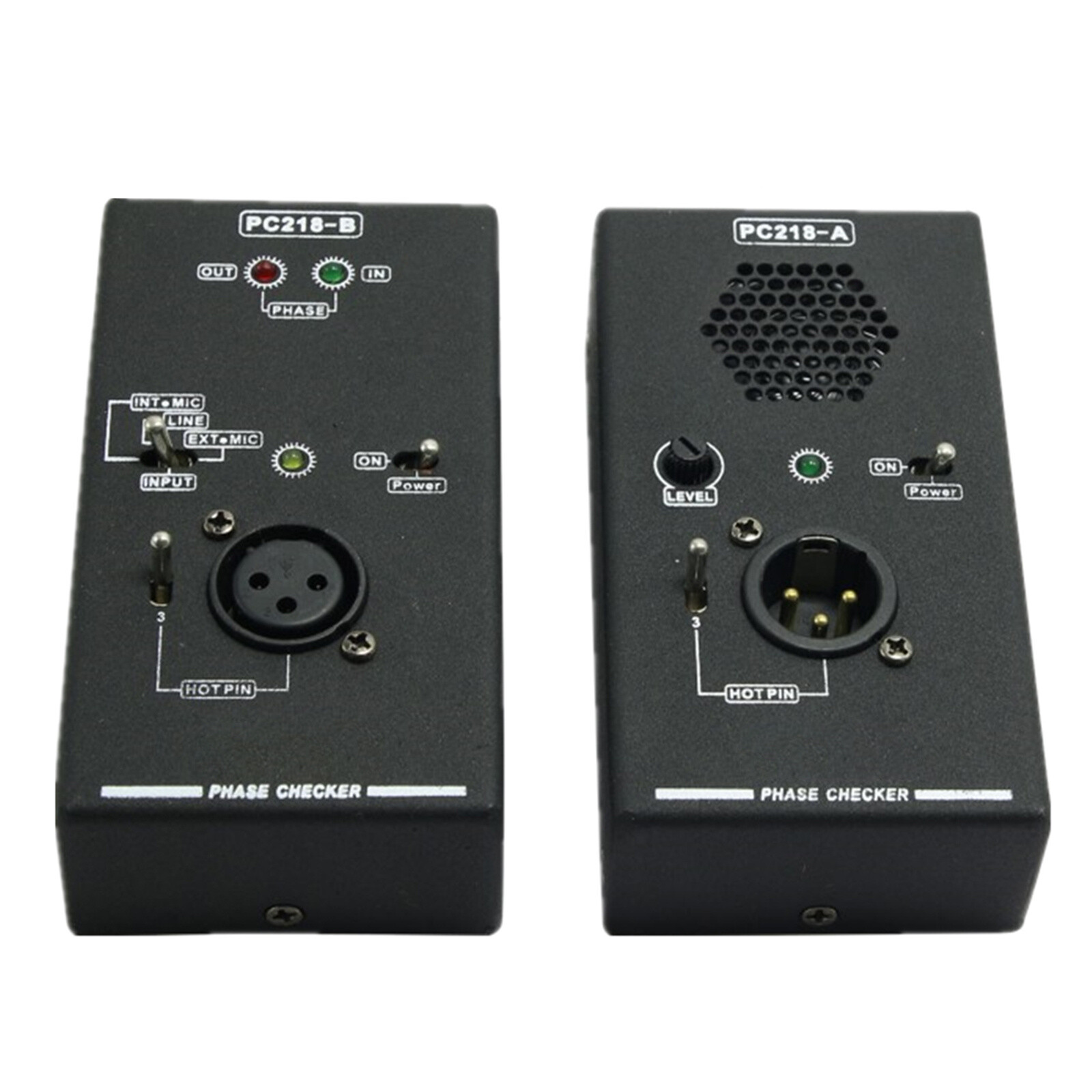 PC218 Phase Polarity Tester Checker Detector Audio Speaker Mic Sound Testing US