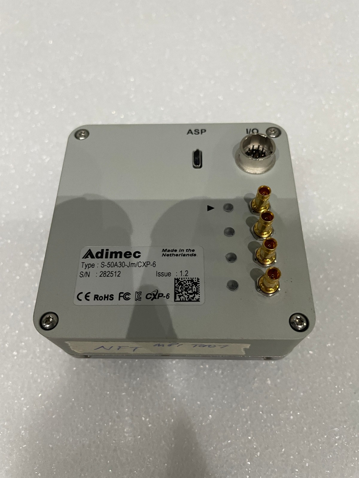 Adimec S-50A30-Jm/CXP-6 High Resolution Metrology Camera