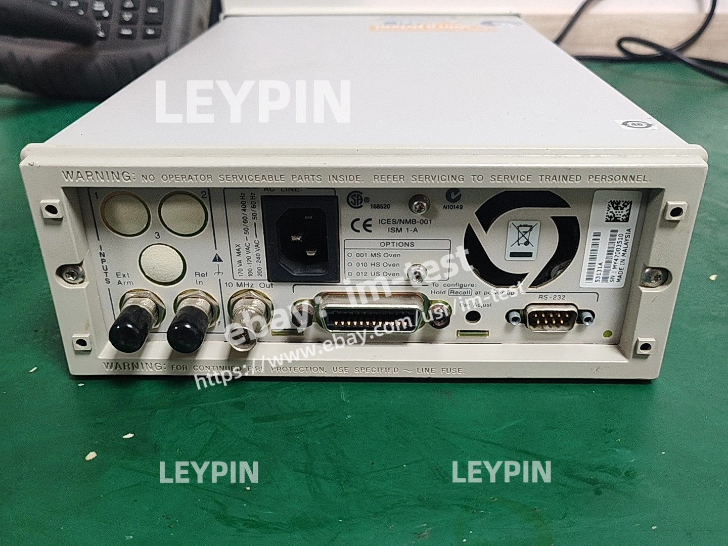 1 pcs 53131A Agilent KEYSIGHT 225MHz REQUENCY UNIVERSAL COUNTER*im