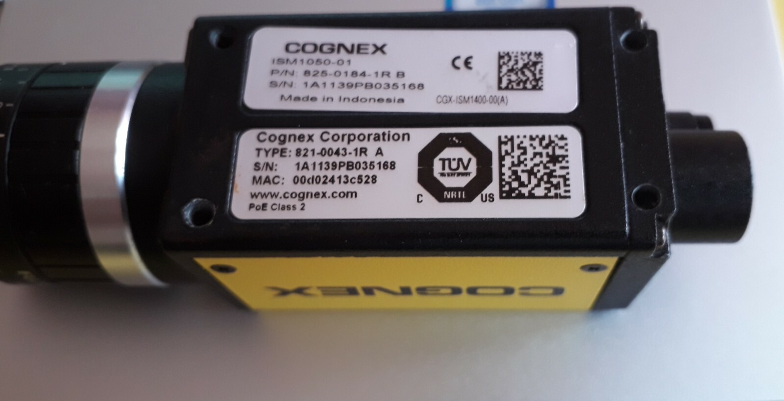 ISM-1050-01 COGNEX IN STOCK ONE YEAR WARRANTY FAST DELIVERY 1PCS
