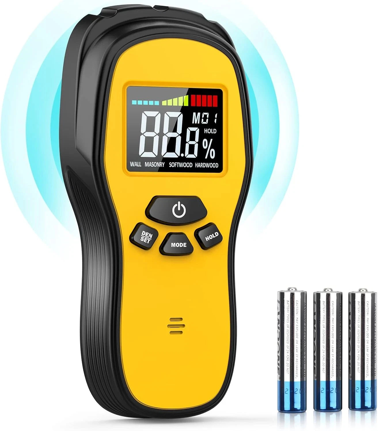 Pinless Moisture Meter – Povlen Wood Moisture Meter Digital Moisture Detector fo