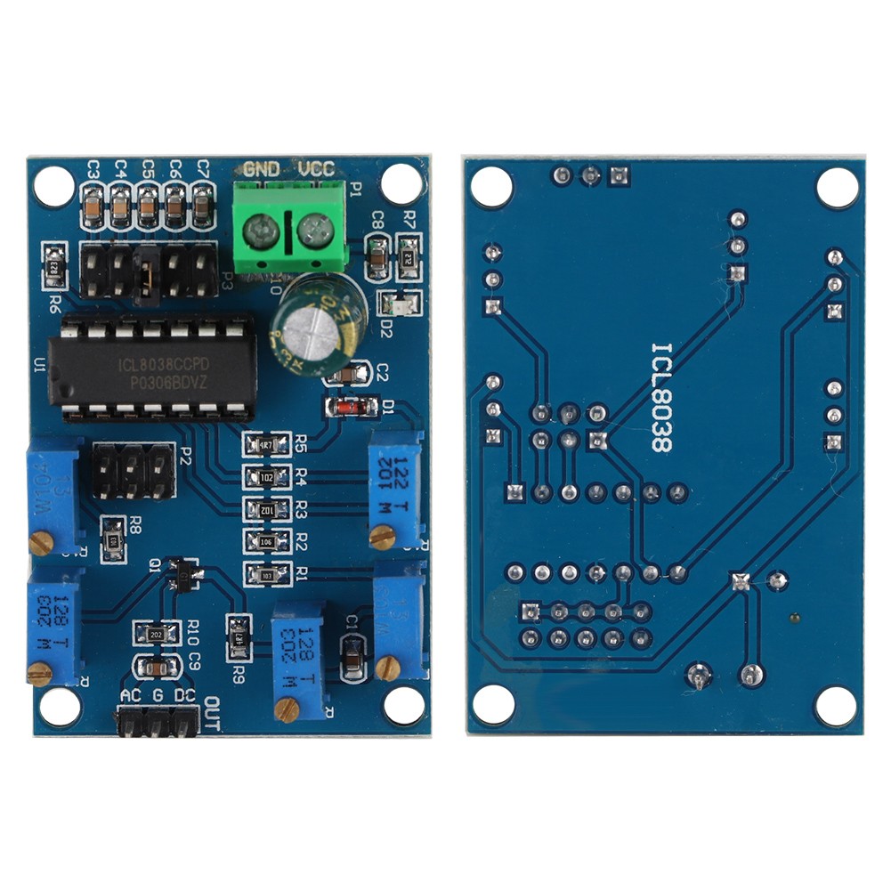 ICL8038 Signal Generator Module Medium/Low Frequency Sine/Triangular/Rectangular