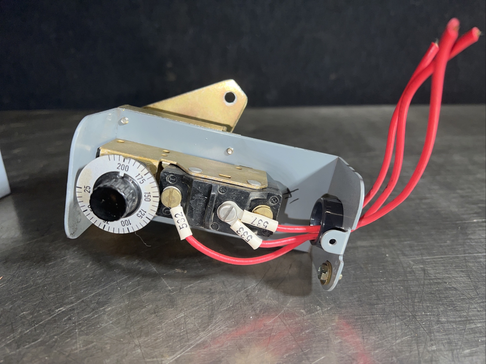 PENN A25AN-1 WARM AIR LIMIT CONTROL ADJUSTABLE TEMP MANUAL RESET