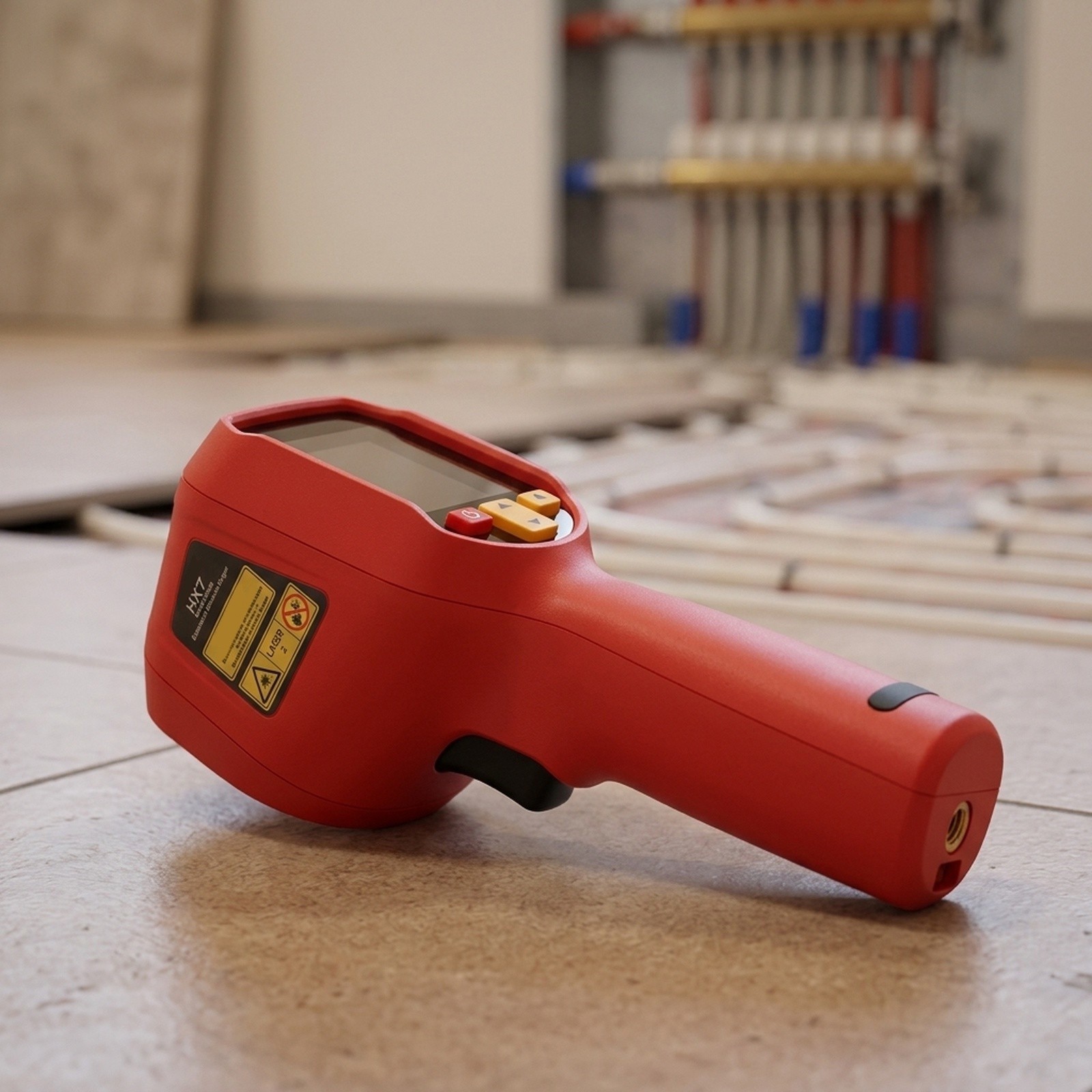 Autofocus Feature For Home Renovation Floor Heating Inspection 15 Color Palettes