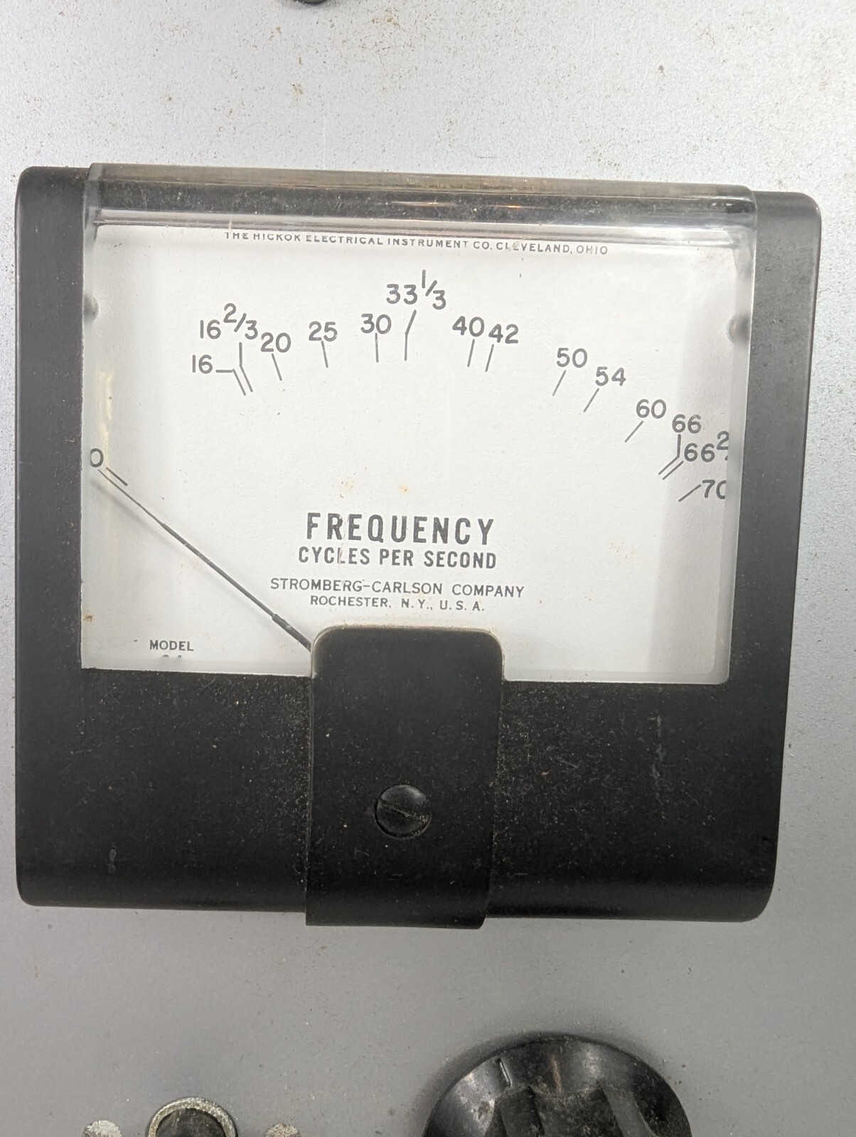 Vintage 1956 Stromberg Carlson Portable Test Set 207300 Frequency Volt Meter