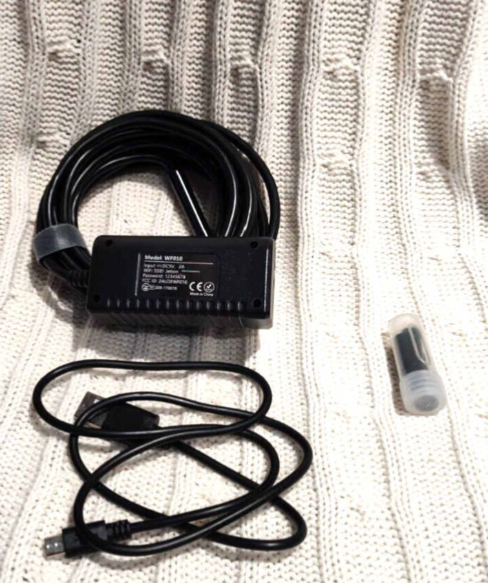 DEPSTECH WF020 Wireless Endoscope WiFi Borescope HD Semi-Rigid Camera