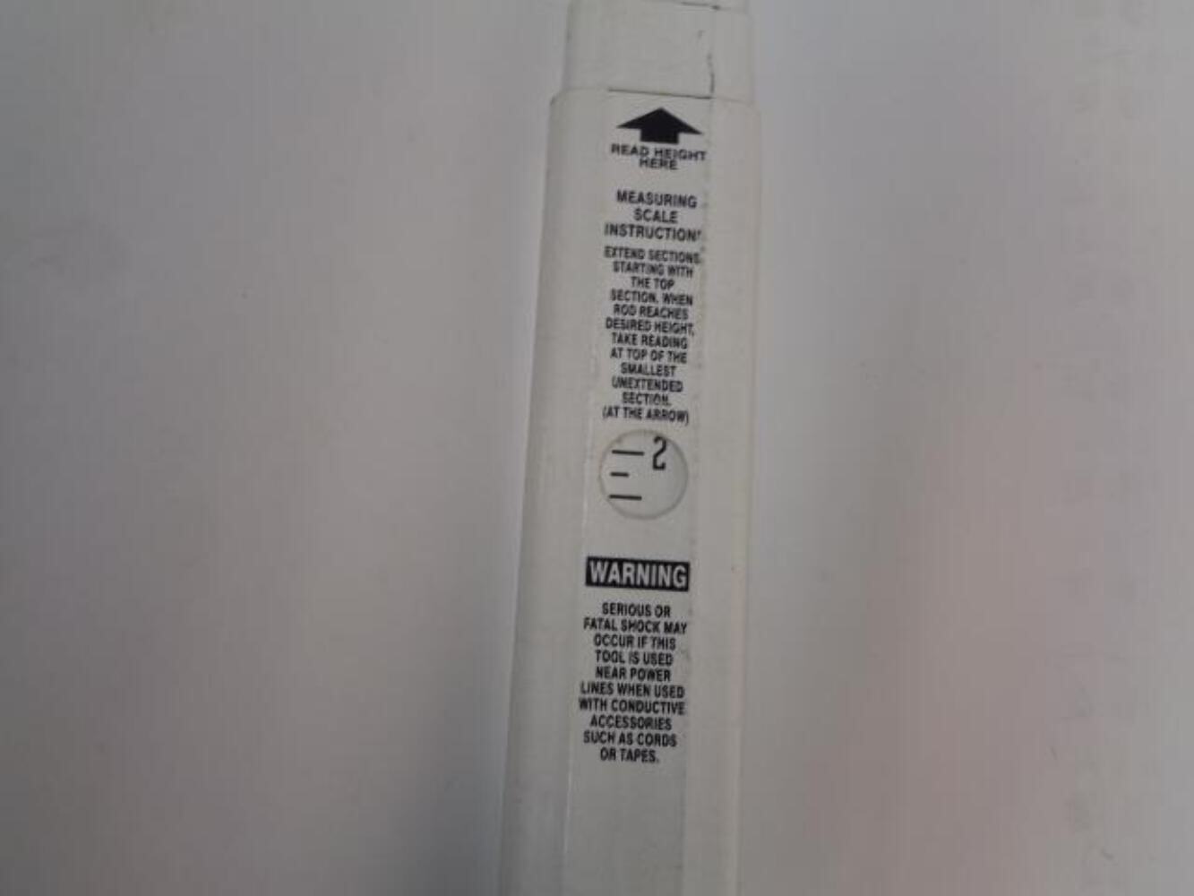 NEW SECO RECTANGULAR SERIES METRIC LEVELING ROD 5 METER 92046 R18