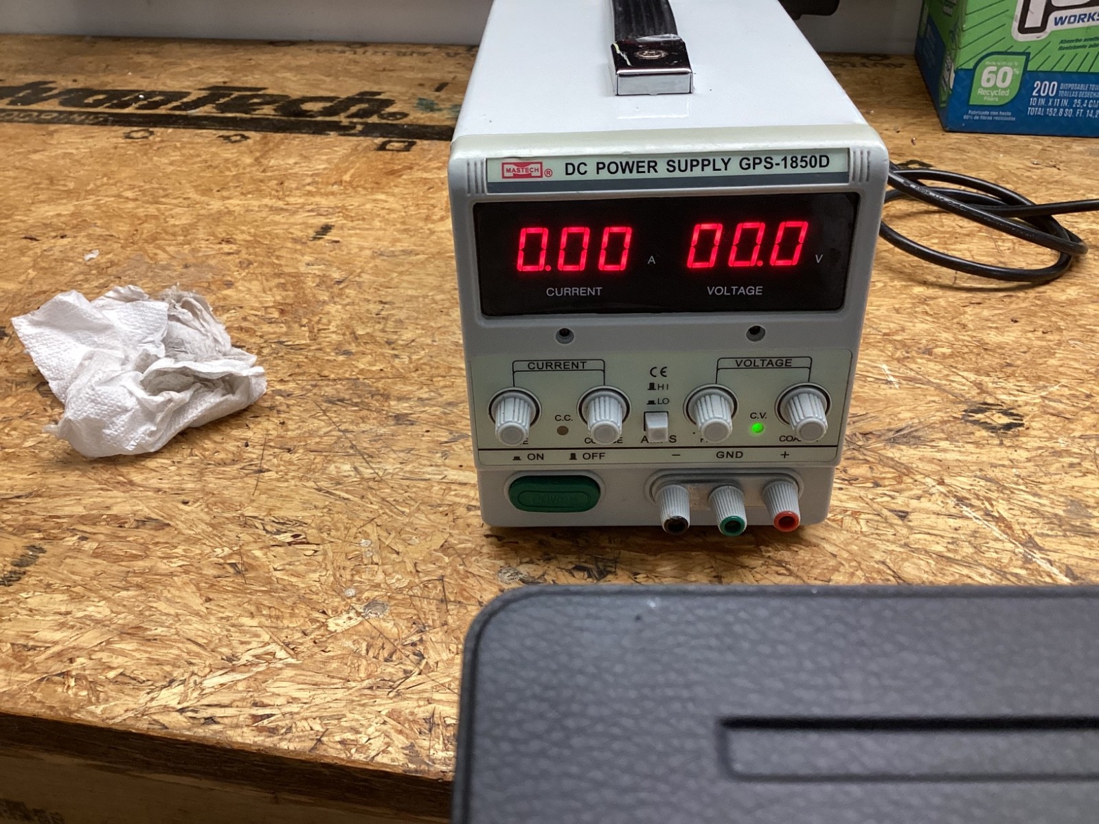 MasTech Model: GPS-1850D DC Power Supply. 0 – 18V 0 – 5A, Excellent Condition