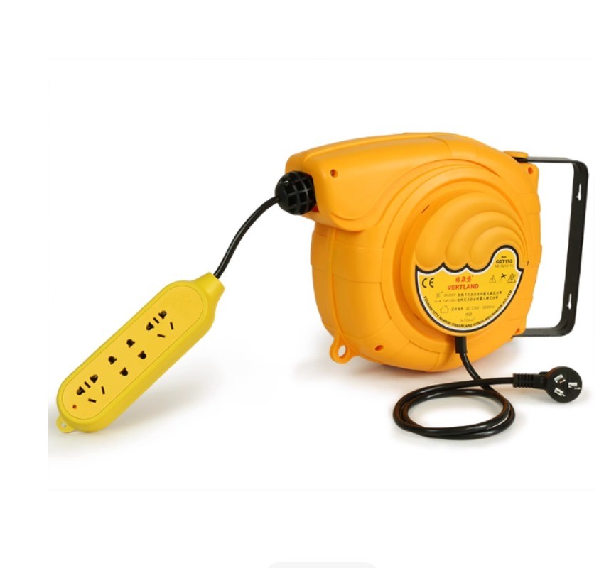 GDT150 Automatic Retractable Electric Drum Cord Reel Charging Extension Cord