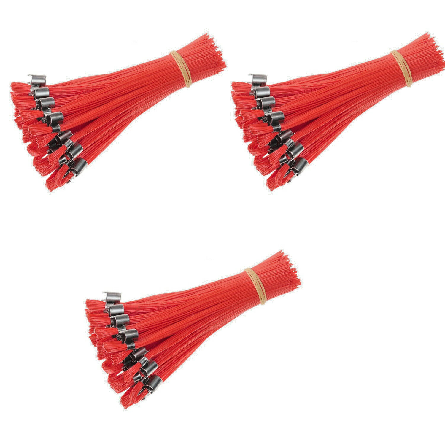 Smi-Carr Stake Chaser Orange 6 Inch Marking Whiskers (75-Count)