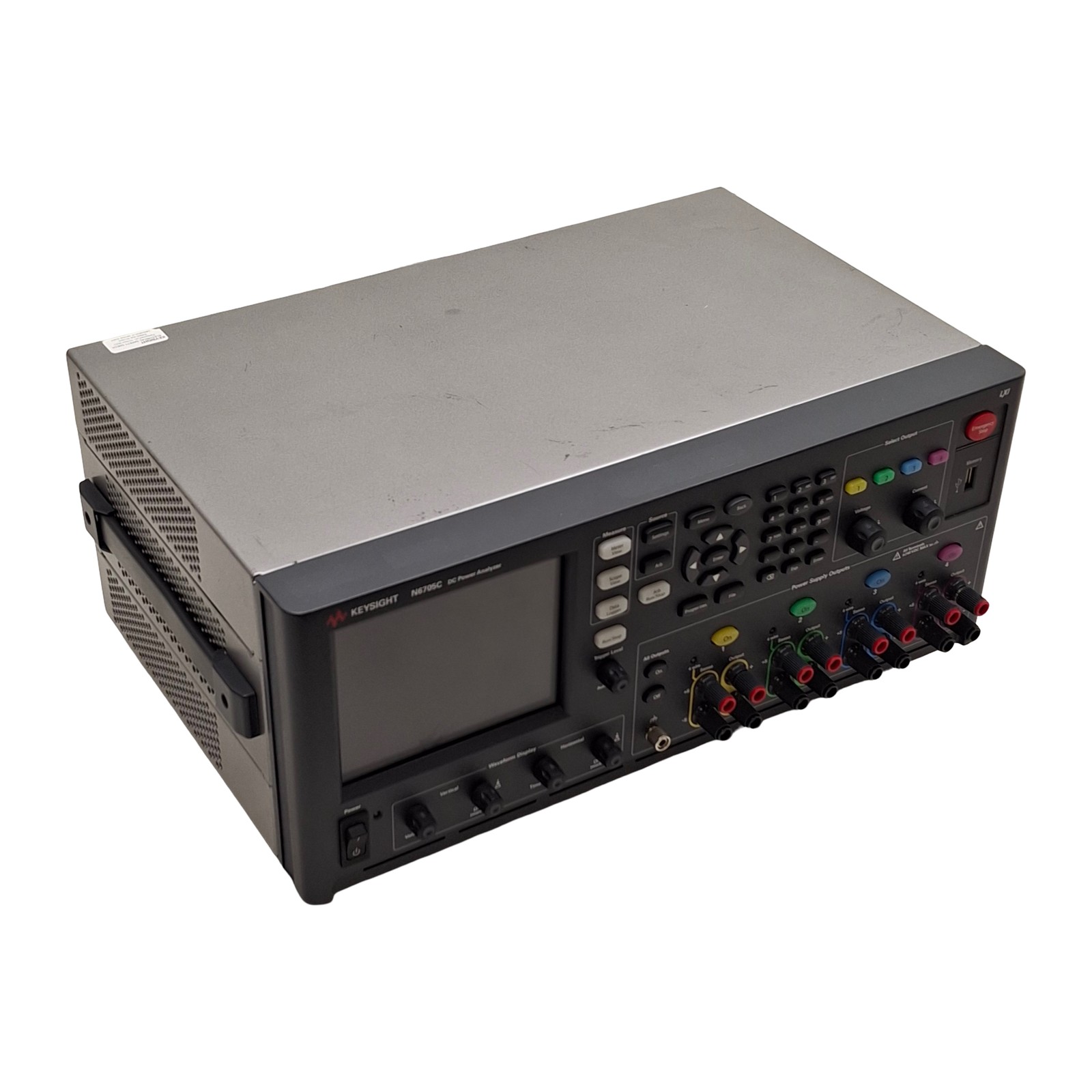 Keysight N6705C DC Power Analyzer w/ 2x SMU Modules, 120VAC, *Passes Post*