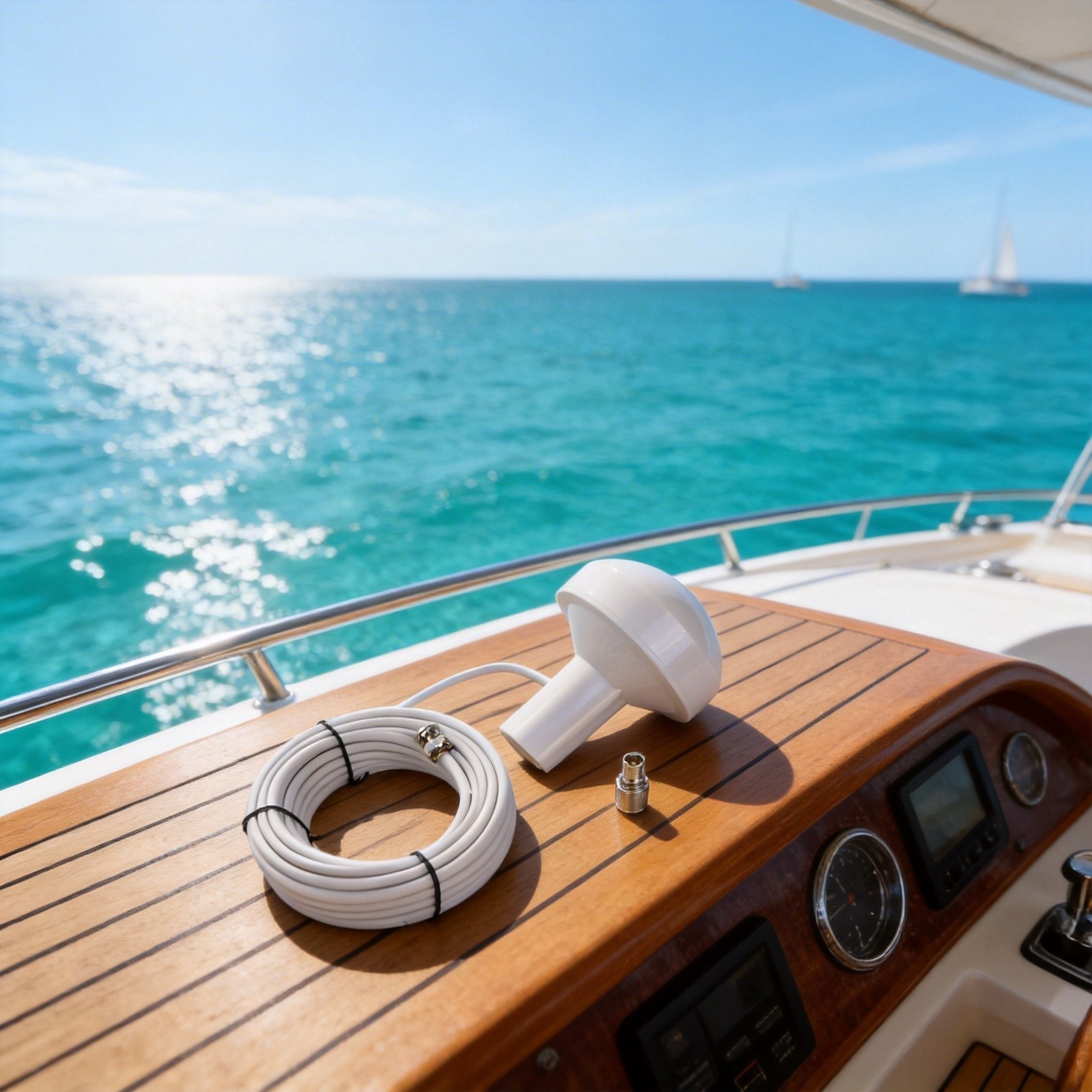 Boat Marine GPS External with 510m Cable and BNC TNC Male Connector