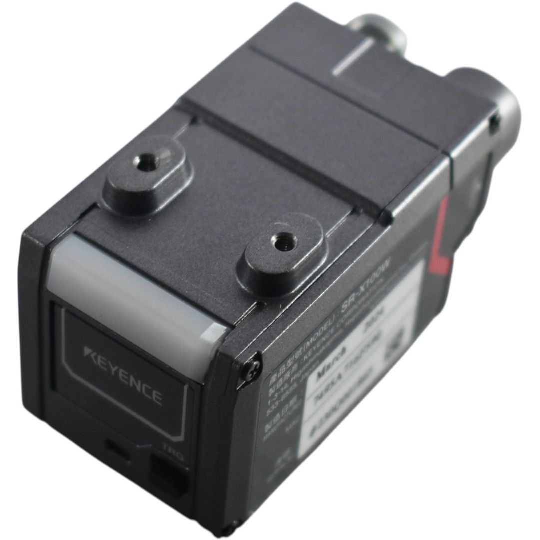 NEW Keyence SR-X100W 1D 2D Wide Field Autofocus Code Reader 1.4MP IP67