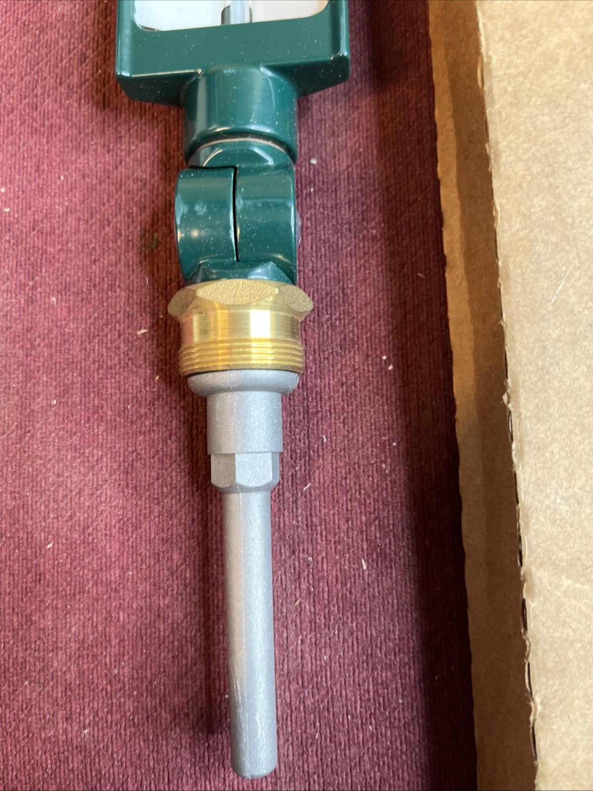 NEW IN BOX MILJOCO SX935100 SPIRIT FILLED THERMOMETER 50-400*F 3.5″ STEM