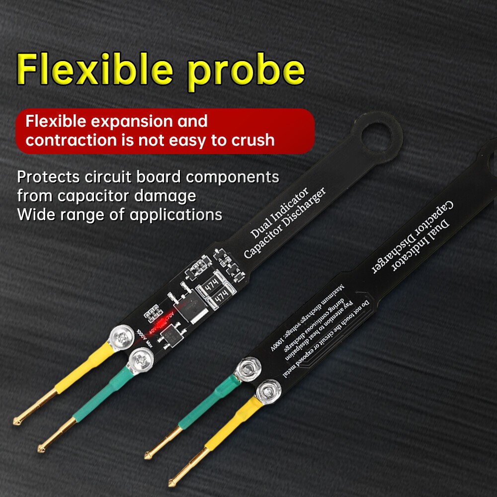 1000V Portable Capacitor Discharge Pen High Voltage AC/DC Quick Discharging Tool