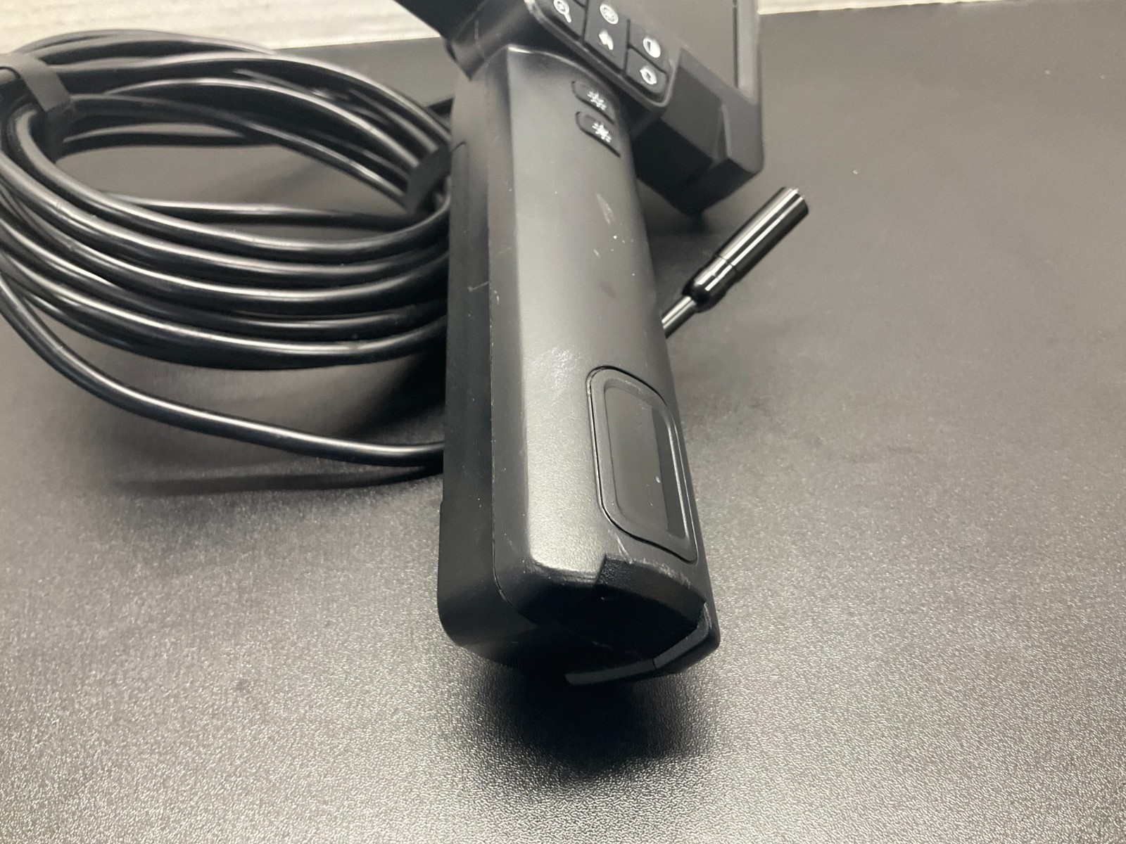 WINWEND Endoscope Borescope Camera w/ Light 4.3″ Screen 16.5ft Semi-Rigid Cord