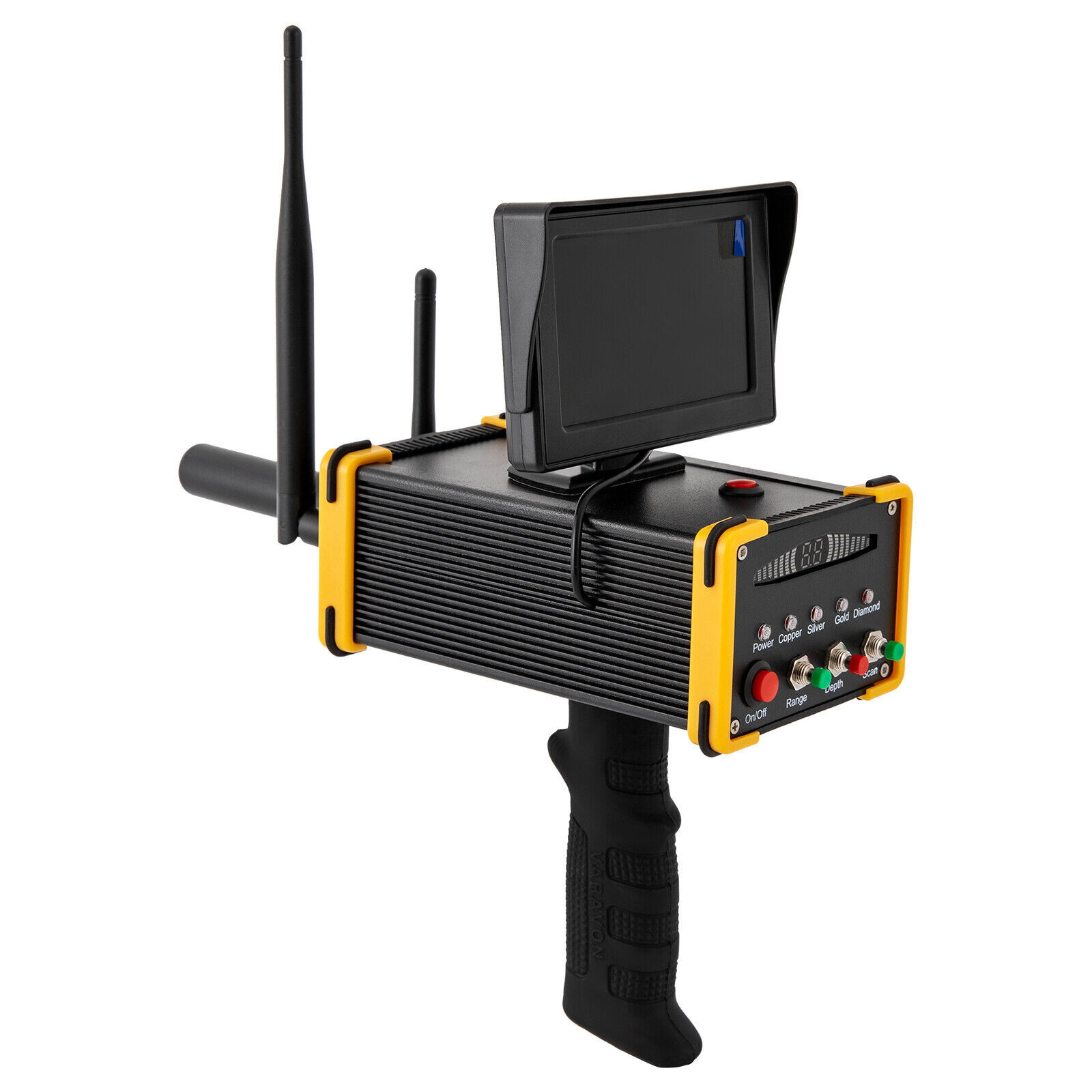 Metal Detector Gold Finder Underground Metal Scanner w/HD Screen for Gold Silver