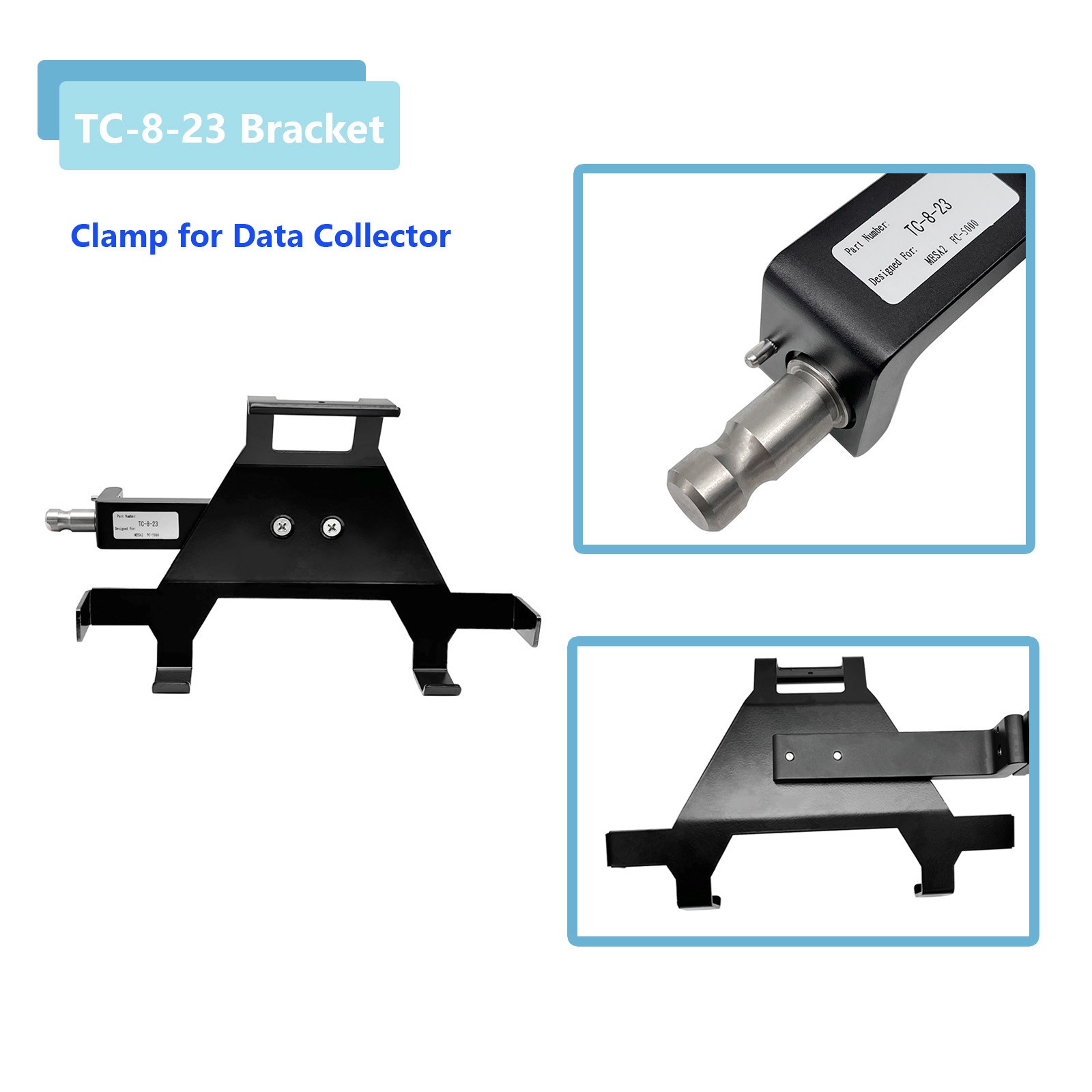 TC-4 & TC-8-23 Bracket for Topcon FC6000 FC5000 Carlson RT3/4 Juniper Mesa 2/3