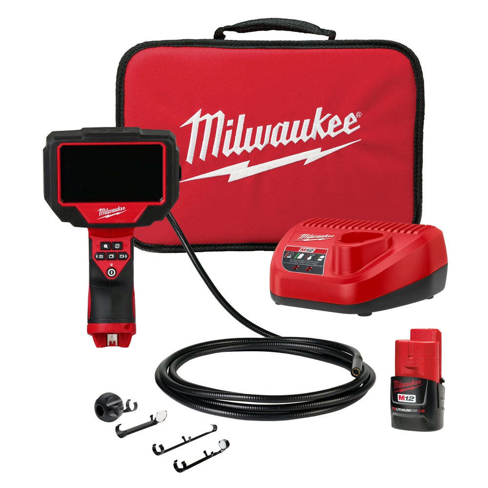 Milwaukee 2324-21 M12 12V 360 Cordless M-Spector 10′ Inspection Camera