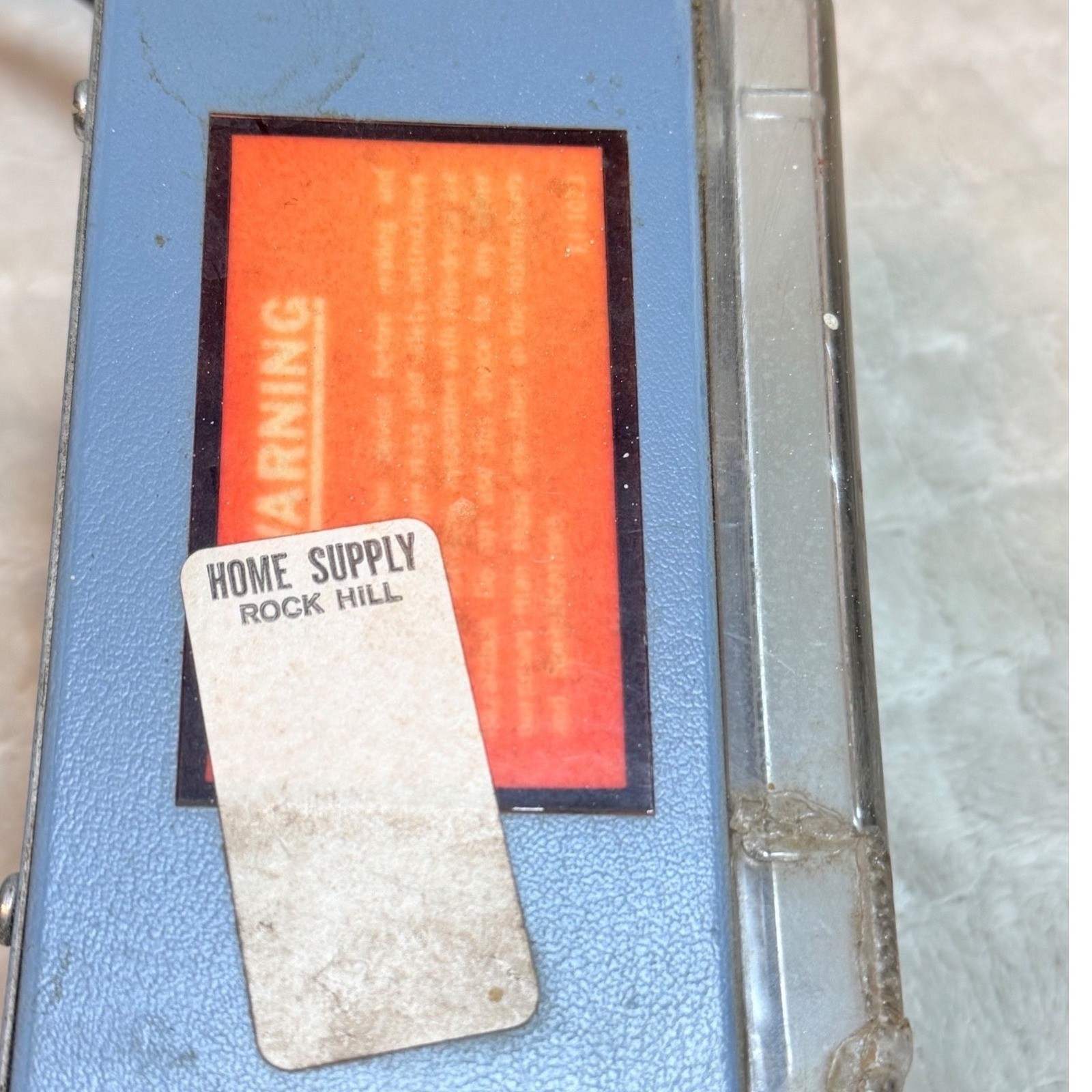 VIZ WV-120B Power-Line Monitor Vintage AC RMS Voltage Meter Blue Tested
