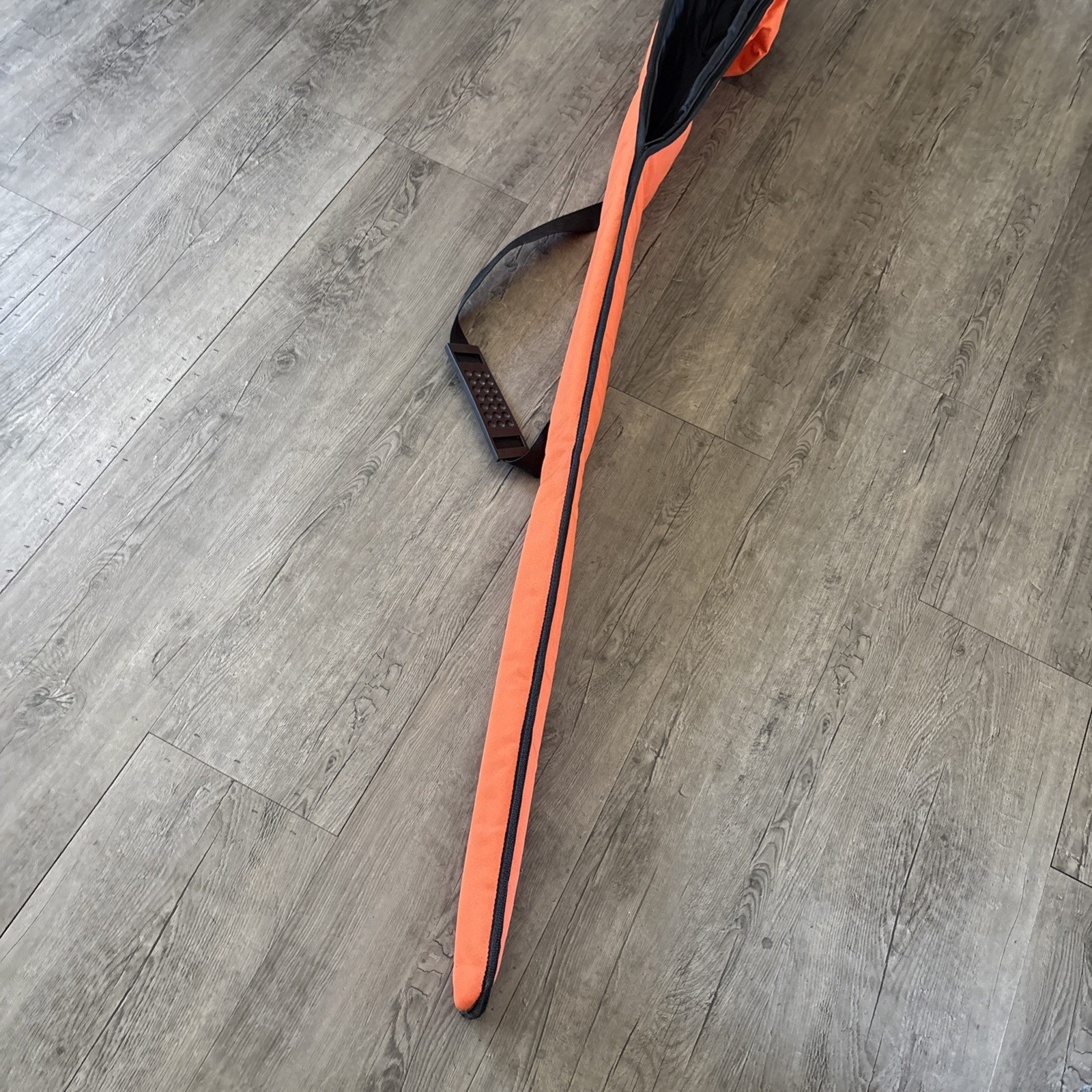 5 FT Surveyors Pole Padded Case Used.