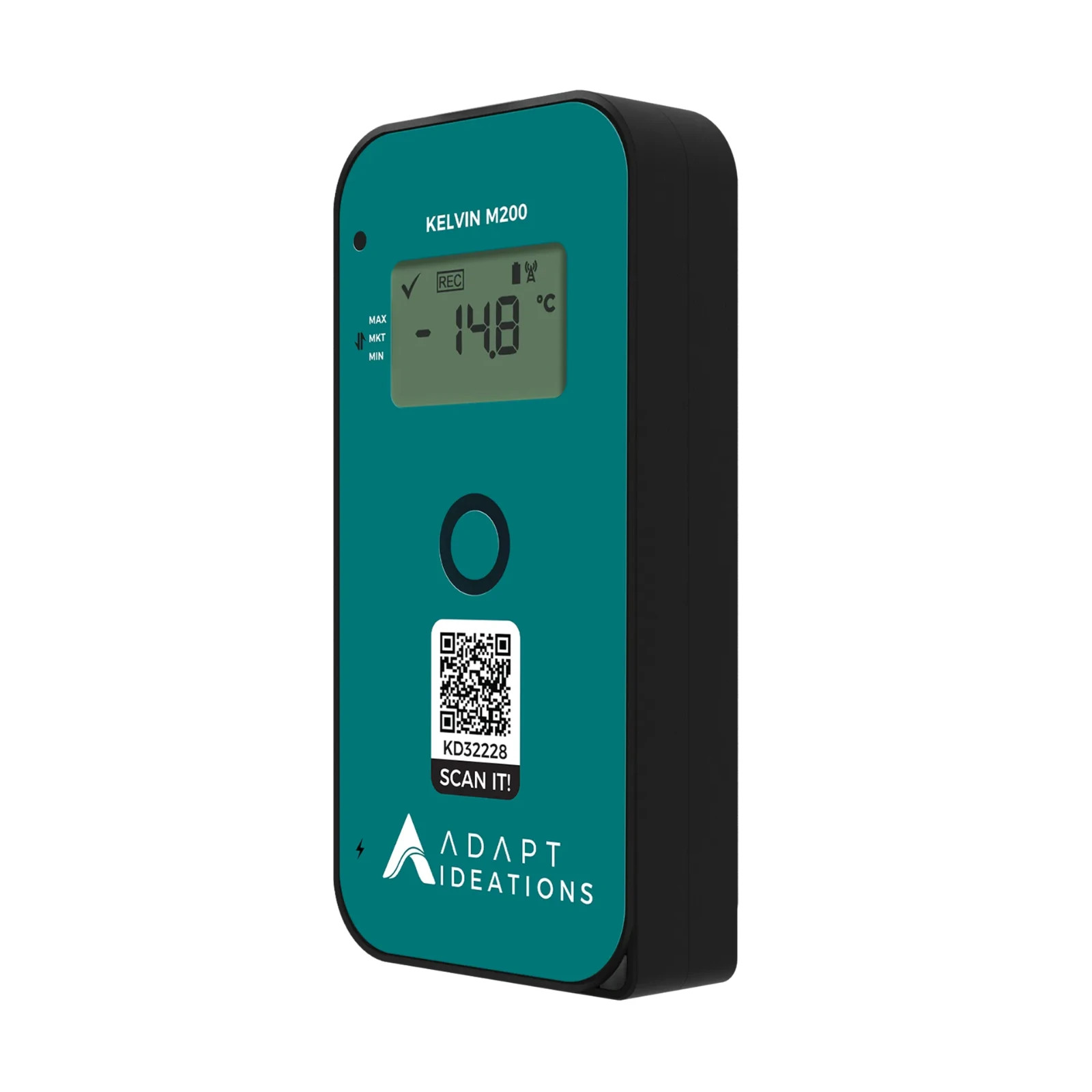 ADAPT IDEATIONS KELVIN M200 Real-Time Data Logger Monitor Temperature GPS Track
