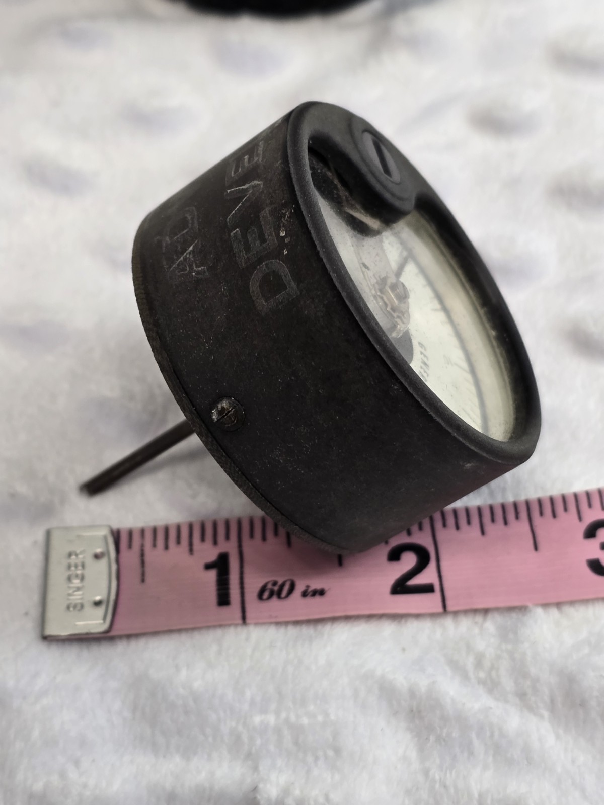 Vintage General Electric Gauss Meter Kit Advanced Development Case Magnet Lab 50