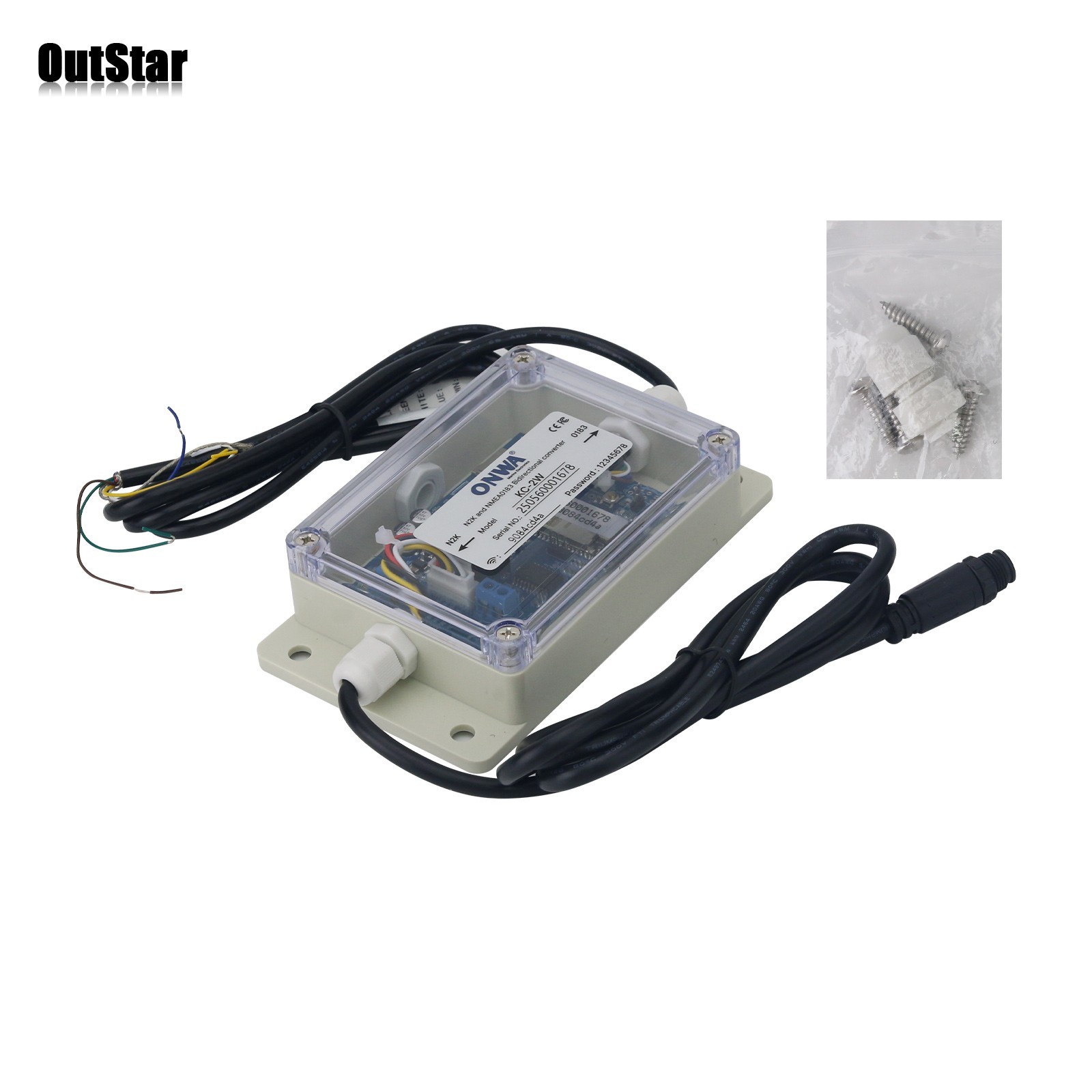 ONWA KC-2W Converter N2K (NMEA2000) and NMEA0183 Bidirectional Converter Wifi