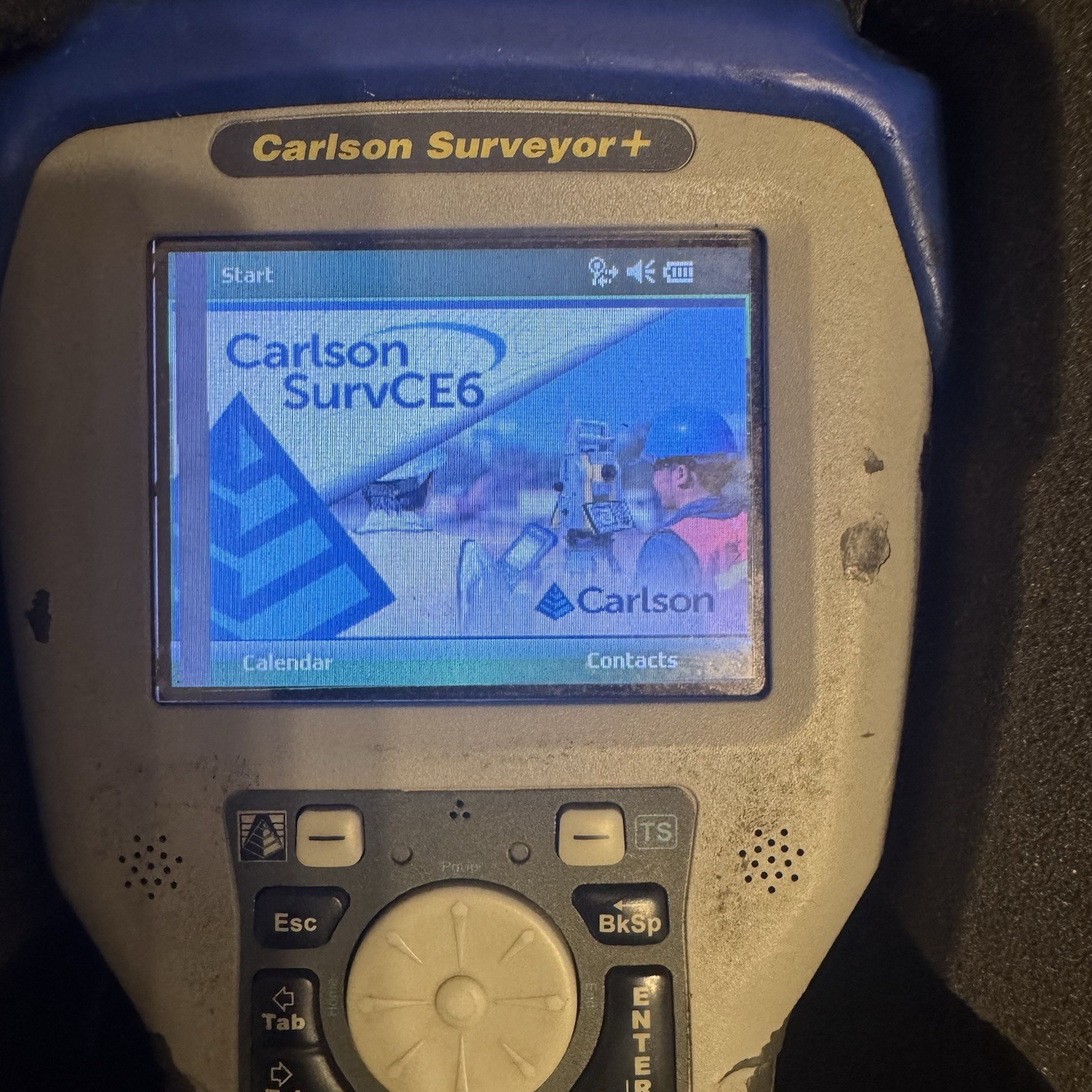 Carlson Surveyor+ COMPLET GNSS SYSTEM SurvCE 6.03 GPS/ROBO/ROADS 702-GGL Antenna