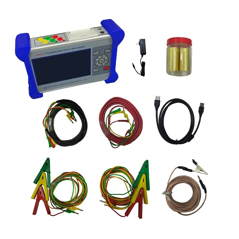 English/Spanish Handy Transformer Ratio Tester 3 Phase Turns Ratio Group Meter
