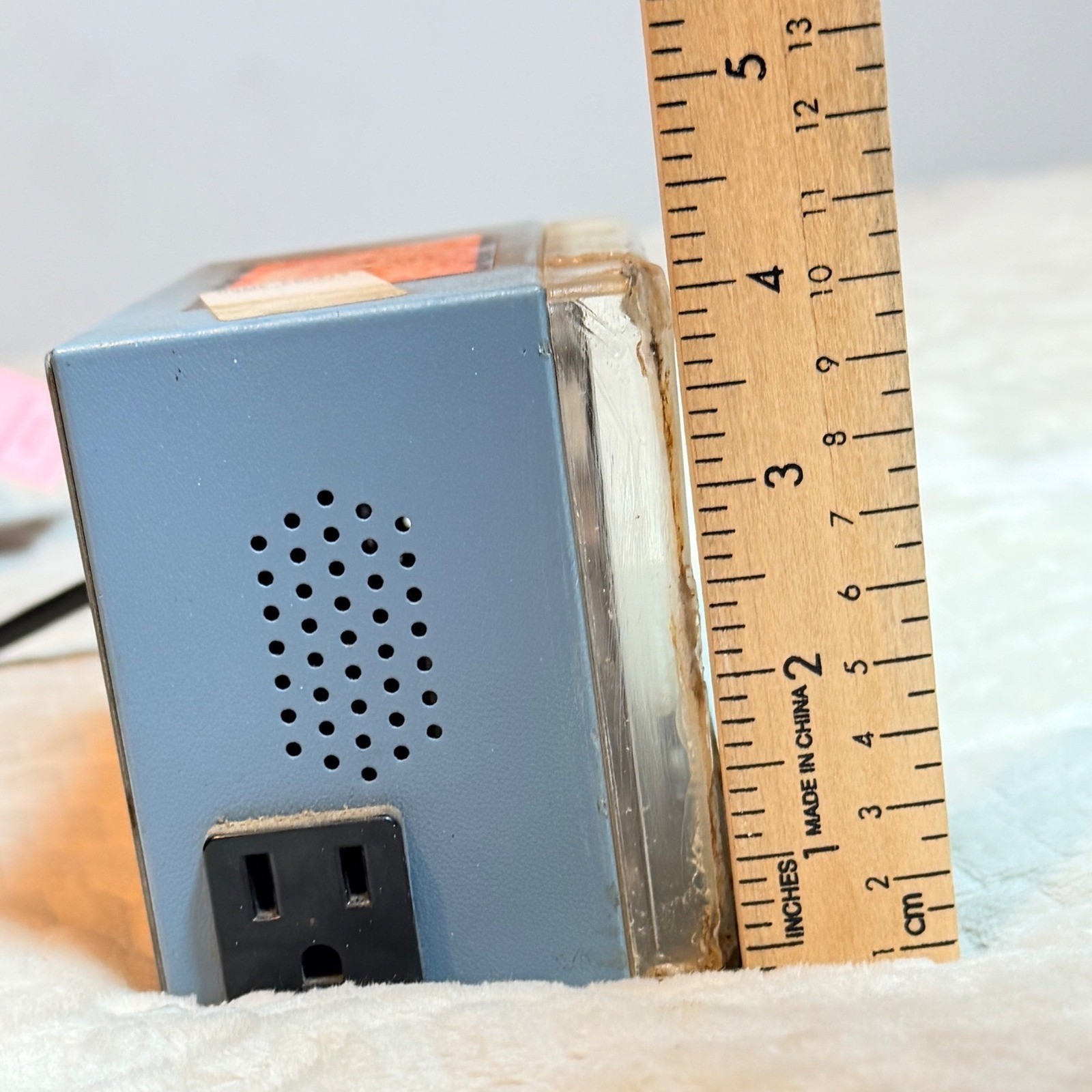 VIZ WV-120B Power-Line Monitor Vintage AC RMS Voltage Meter Blue Tested