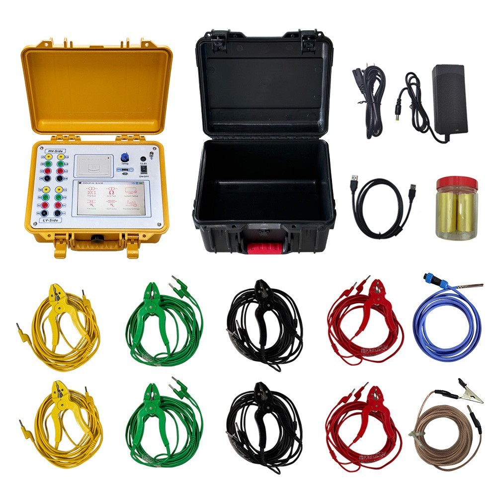 Transformer DC Winding and TTR JH5510 English/Spanish/French/Portuguese/Russian