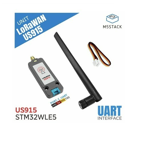 LoRaWAN Unit US915 (STM32WLE5) with Antenna SKU: U184-US915