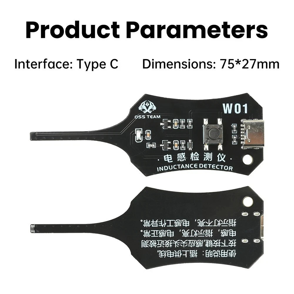 Universal Inductance Tester W01 Inductor Detectors With Compactly Construction