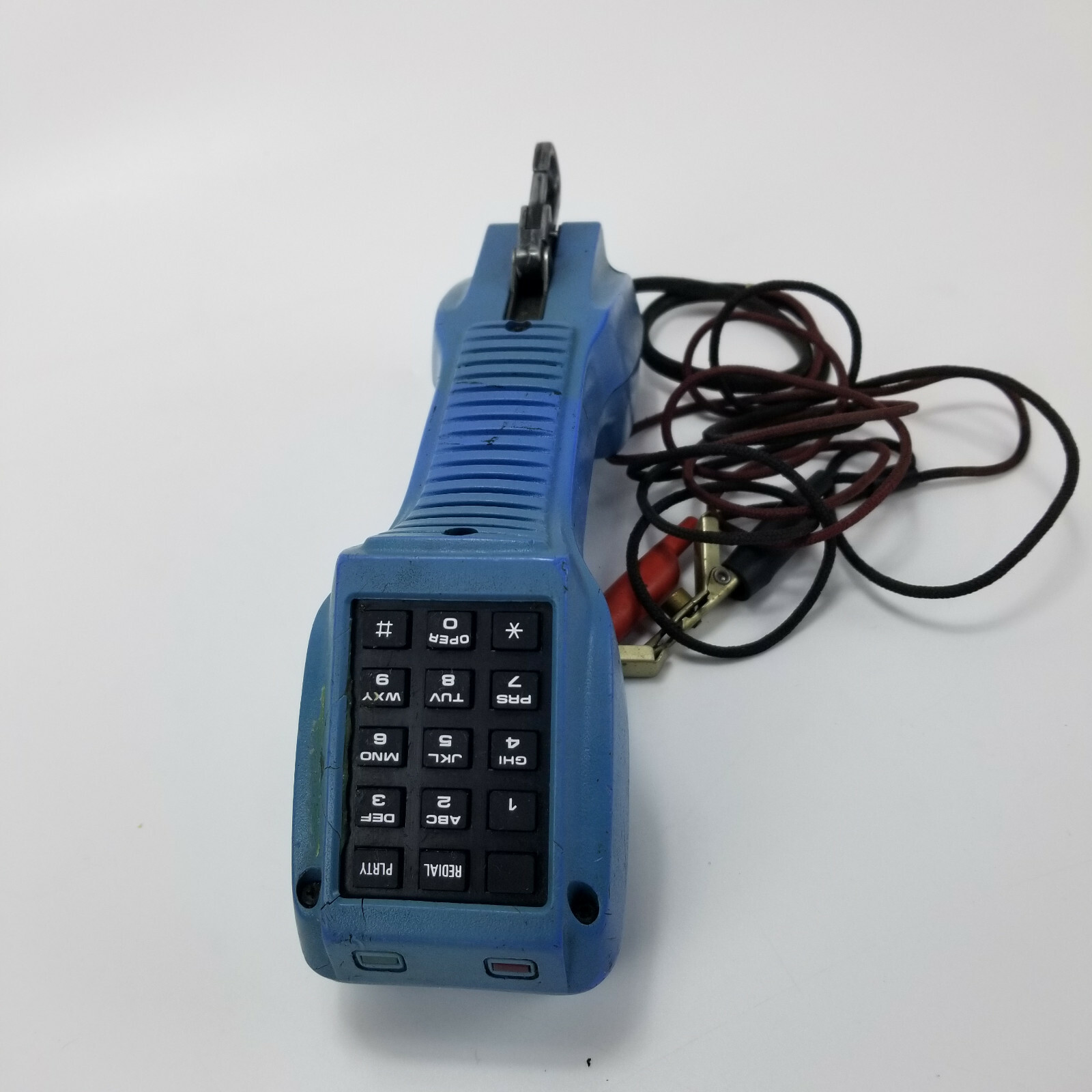Telmex Lineman’s Test Butt Set Telephone 7900 CRMX Mexico Vintage