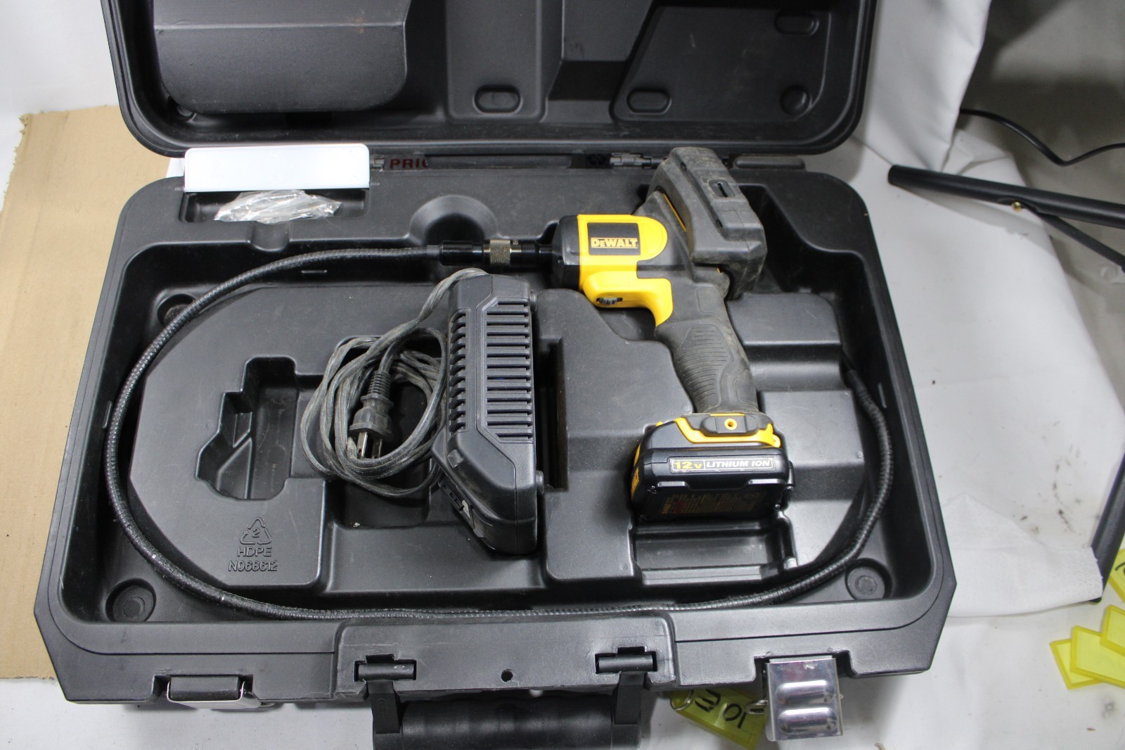 DeWalt 12v Max Cordless Inspection Camera DCT411 with case Parts Or Repair 10E