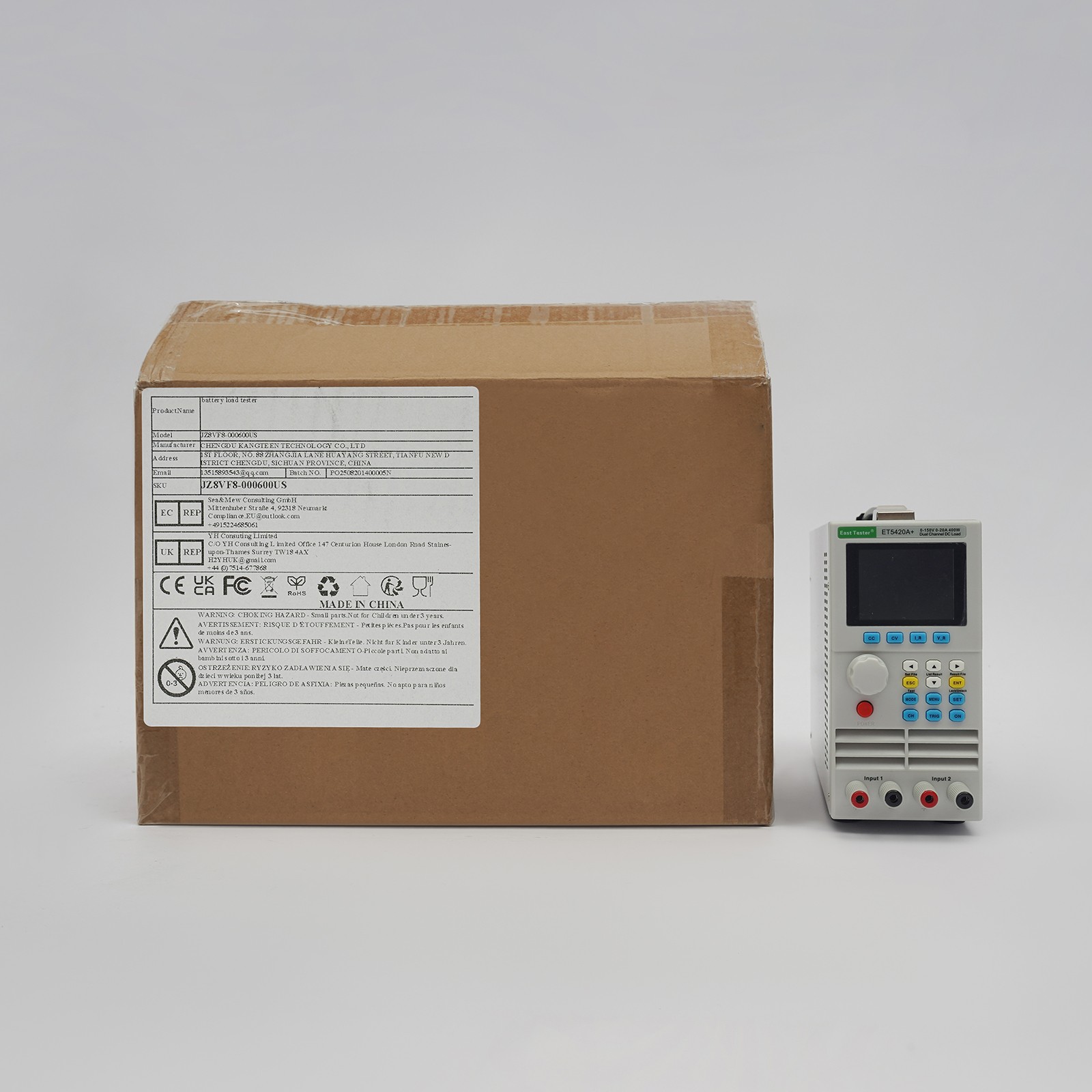 Electronic Load Tester Programmable Electronic Load Tester With Dual Channel