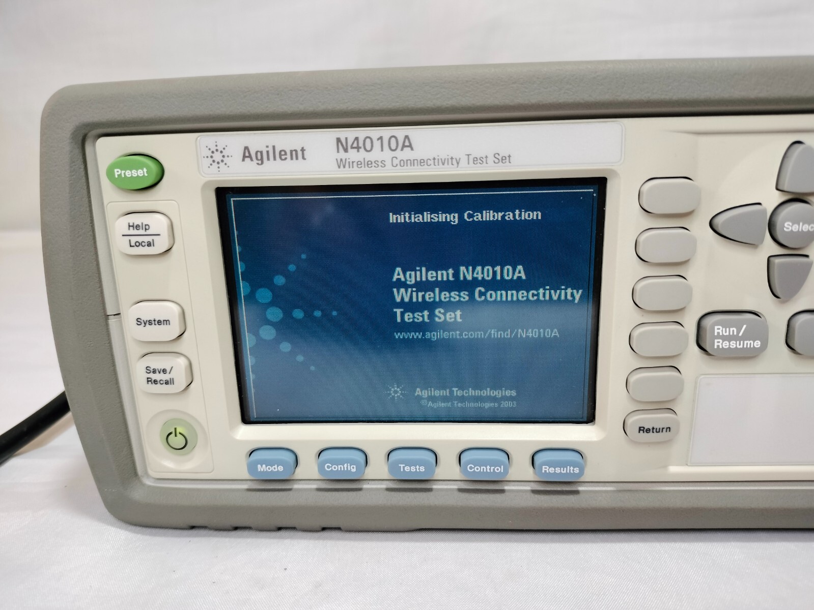 HP Agilent N4010A Wireless Connectivity S/N:GB46170559 Made in Malaysia