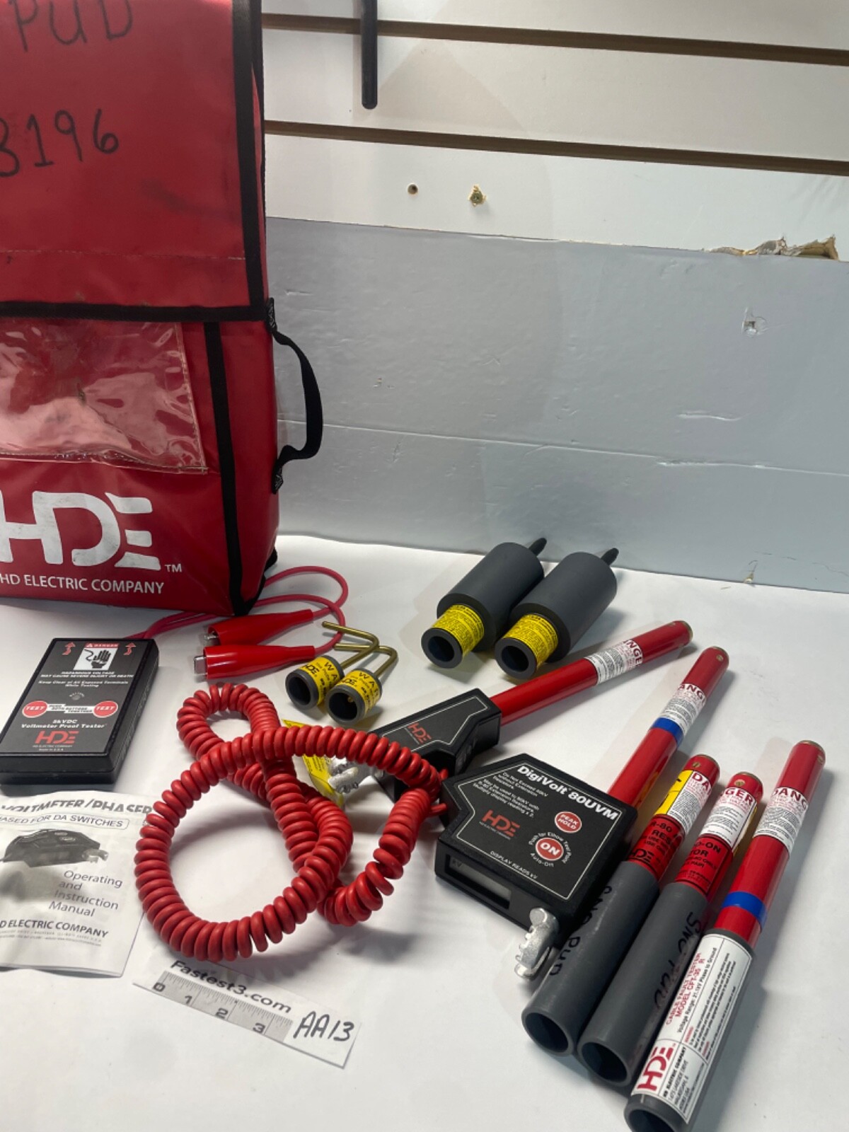 HDE Electric DVM-80UVK 80UVM Universal Digital Voltmeter 5V-40kV Backlit Grade