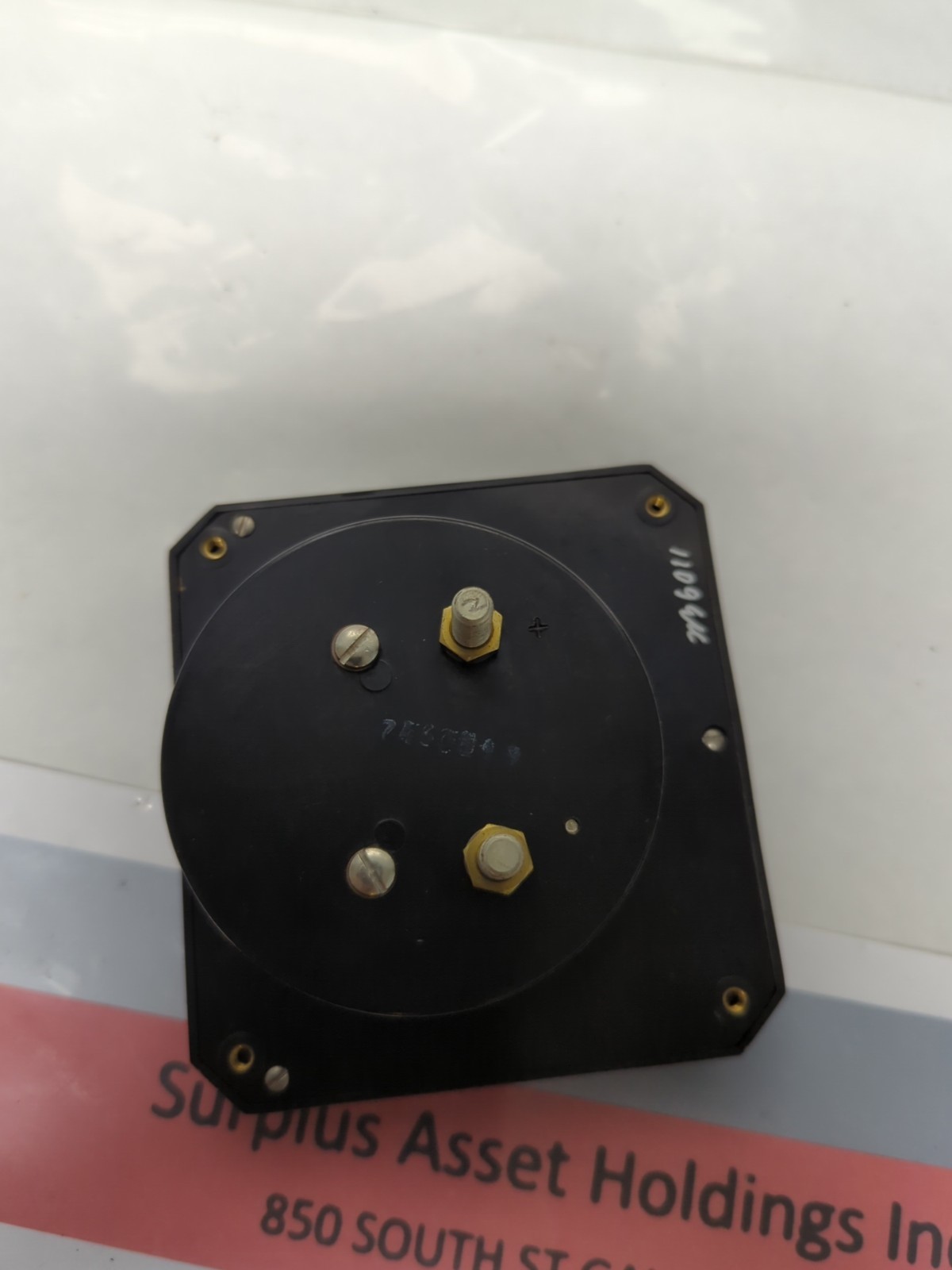 UNBRANDED,0-800,PANEL METER 0-8– D.C. AMPERES PRE-OWNED